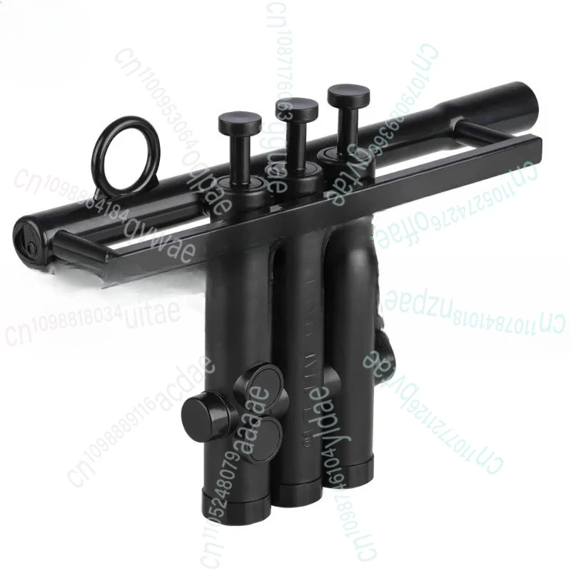 

Portable Standard Trumpet Valves Embouchure Training Instrument Trumpet Finger Practice Device for Student Beginner