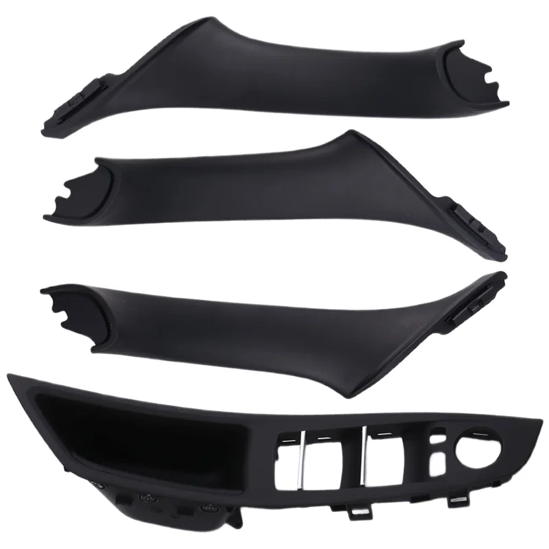 

AEF3-Trim Pull Handle Set Replacement Interior Front Door Armrest Panel For BMW 5 Series F10 F11 F18 520I 523I 525I 528I LHD