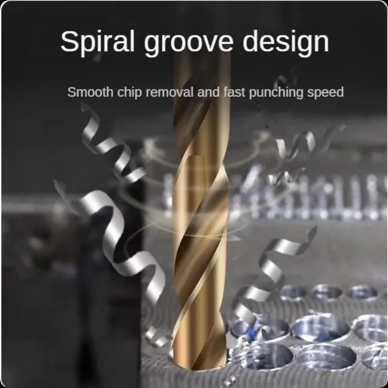 HSS-Co M35 Taper Shank Twist Drill Bit, Cobalt High Speed Steel, Special for Stainless Steel Drilling,Multiple Sizes Available