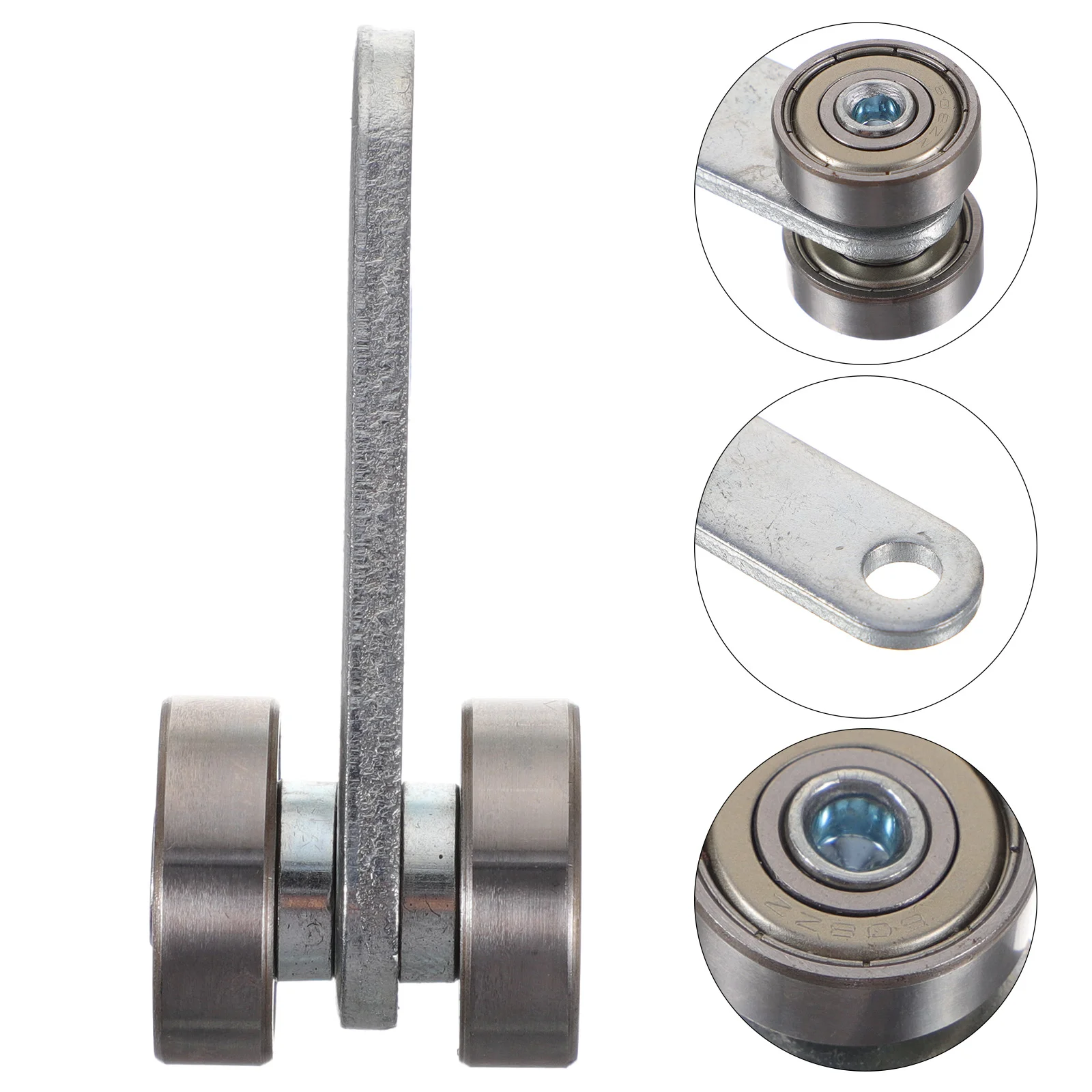 Heavy Duty Sliding Door Roller Wheels Bearing Window Trolley Assembly For Taller Strut Channel Accessories