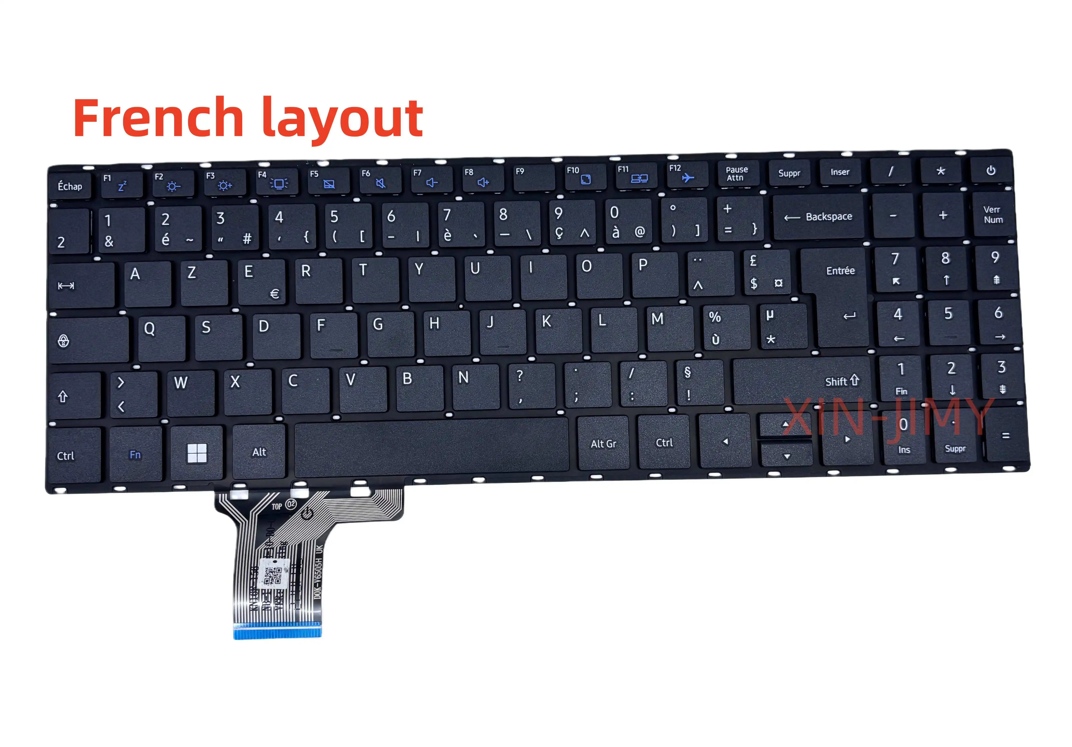 French Laptop Keybo…