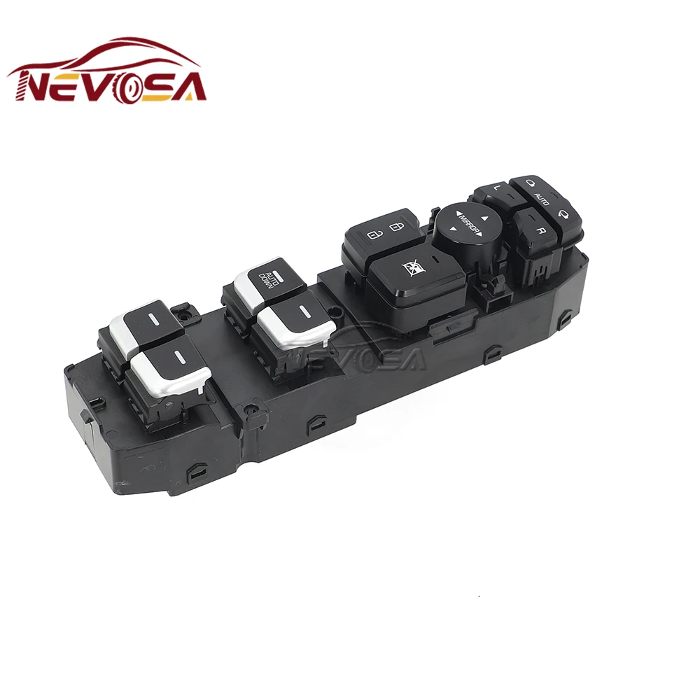 NEVOSA 93570-C5010 For Kia Sorento 2016-2018 Master Driver Electric Power Window Switch 93570C5200WK 93570-C5100 LHD Front Left