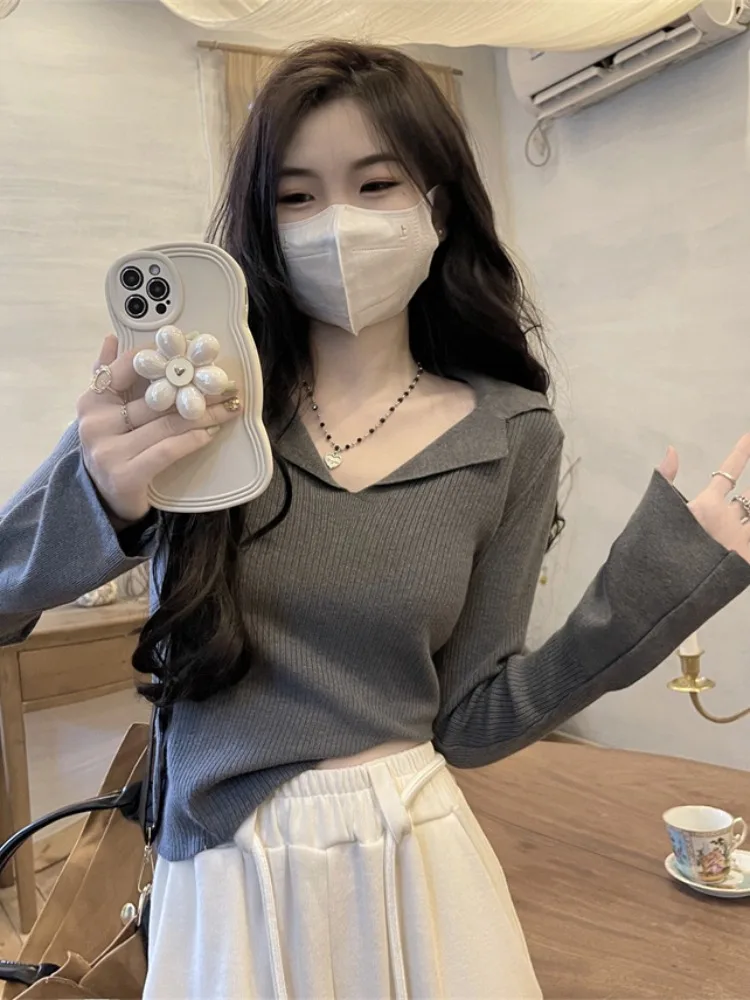 

ay V-Ne ort Base irt Women's Spring Summer Irregular High Waist Inner Long Sve Correct oulder T-irt Small Size...