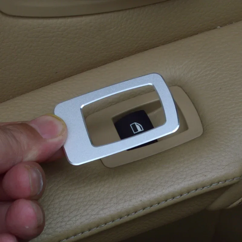 

Door Window Lifter Decorative For BMW 5 Series E60 520 523 528 2006-2010 Car Sticker Interior Sticker Modification Accessories