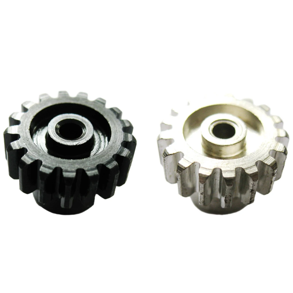 1pcs 1/18 Gear RC Upgrade Part Aluminum Alloy Hardened Rc Gear For Wltoys A959 A979 A969 959B 969B 979B RC Car Part Silver