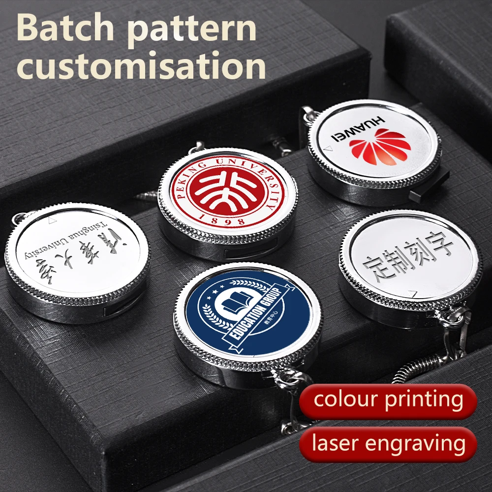 Gift Box USB Flash Drive 128GB Free Custom Logo Pen Drive 64GB Key Chain Memory Stick Rotatable Pendrive 32GB Color Printing Cle
