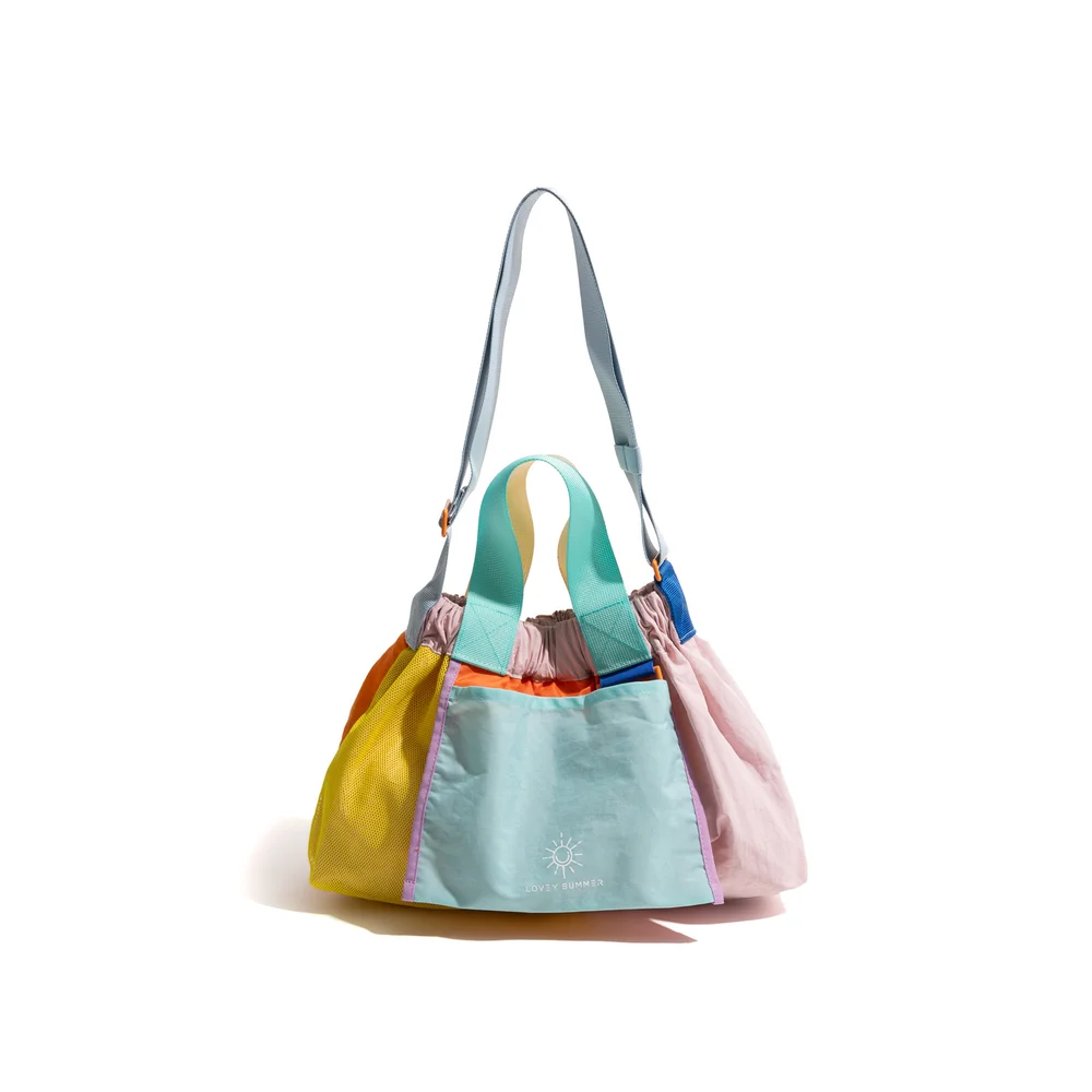 Borsa per gnocchi color block, borsa tote di nuovo stile, borsa a tracolla pieghevole in dopamina, borsa a tracolla