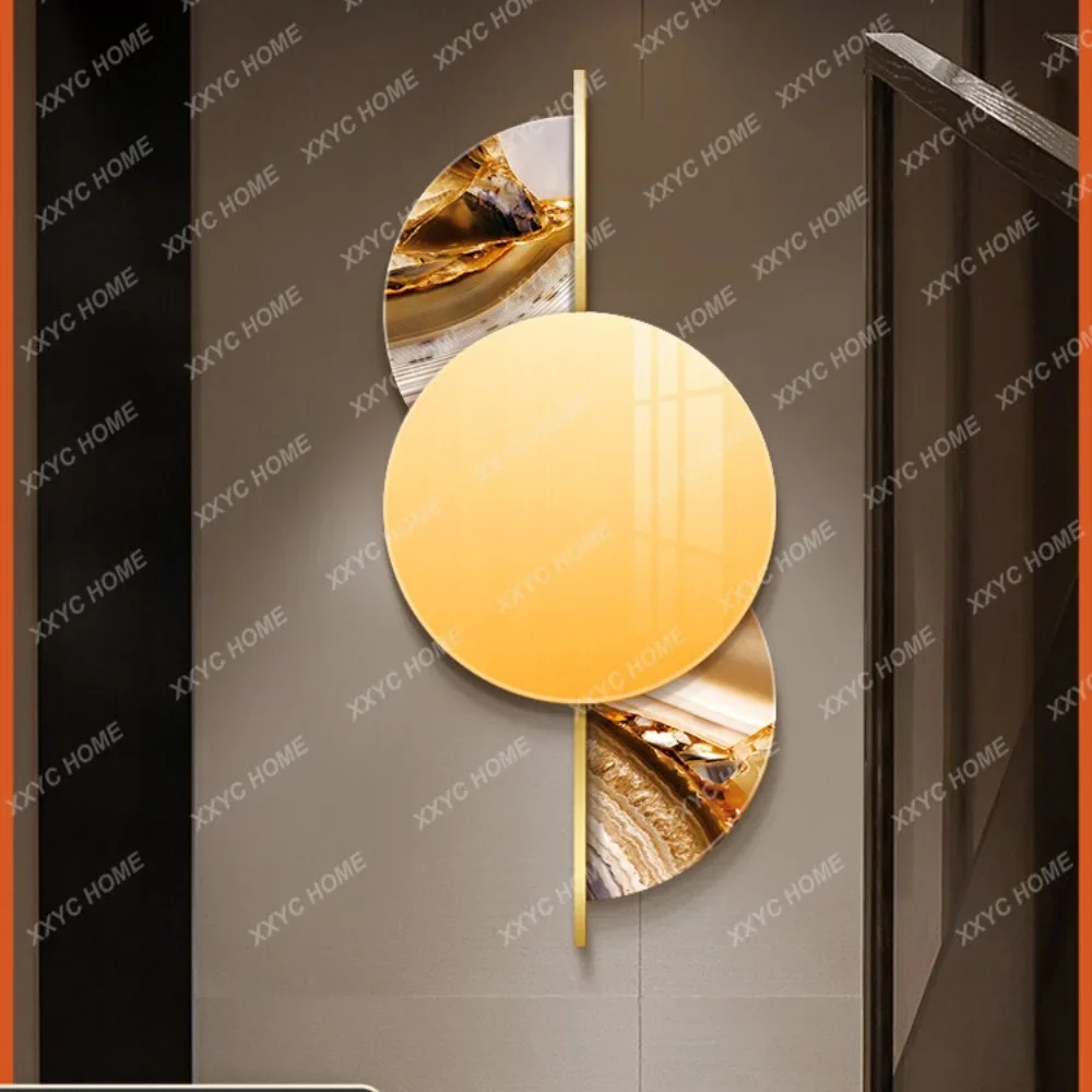 

Corridor Painting Wall Three-Dimensional Decoration Mural Wall Creative Crystal Porcelain Hanging Painting Abstract