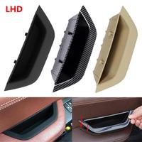 LHD Car Front Left Door Interior Handle Carbon Fiber Look Accessorie For BMW X3 F25 X4 F26 2011 2012 2013 2014 2015 2016 2017