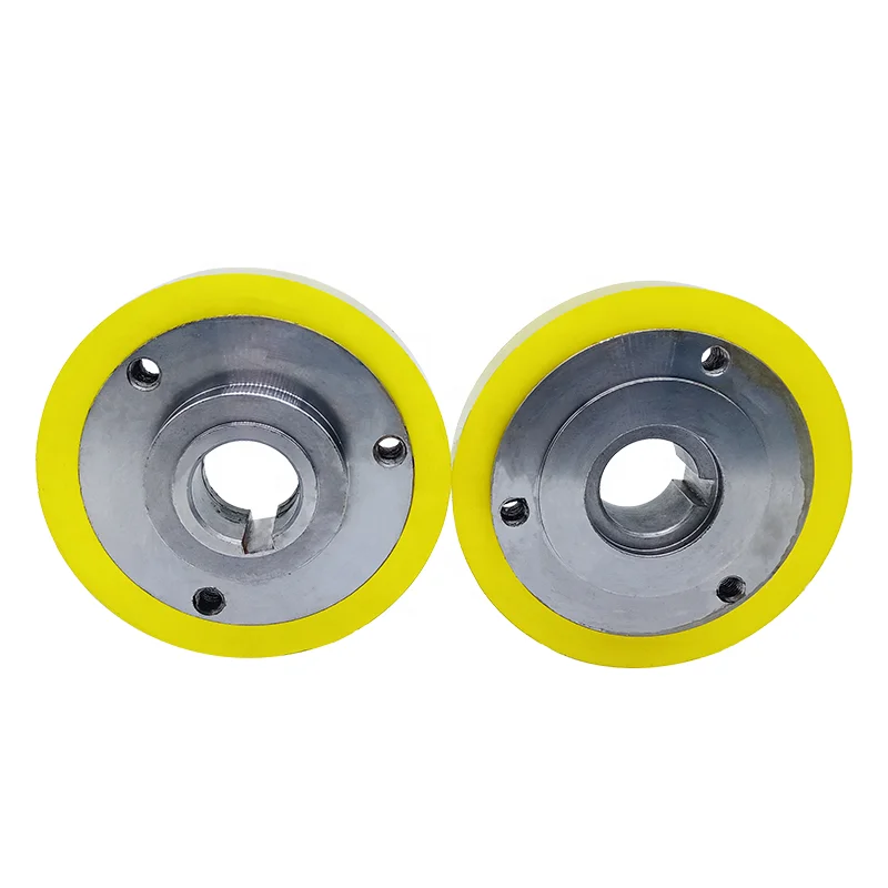 Woodworking Machinery Tool and Part PU Feeding Roller Rubber Wheel Rubber Roll for Planer Moulder