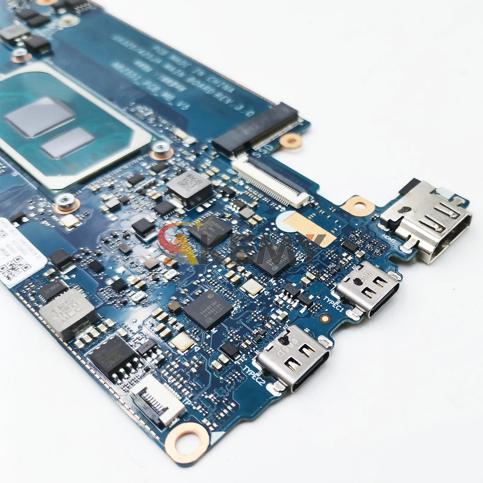 Ux325ja placa-mãe do portátil para asus zenbook u3700j ux325j u4700j ux325ja notebook mainboard com 10th gen i3 i5 i7 100% testes ok