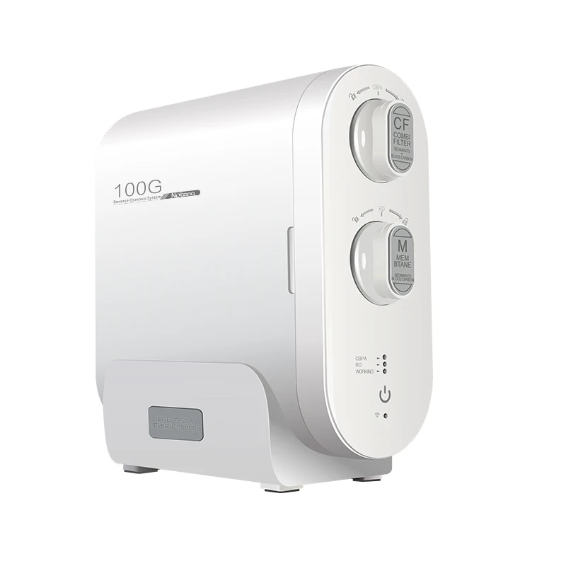 Nobana 100gpd نظام التناضح العكسي تحت الحوض منقي فلتر المياه Home Ro