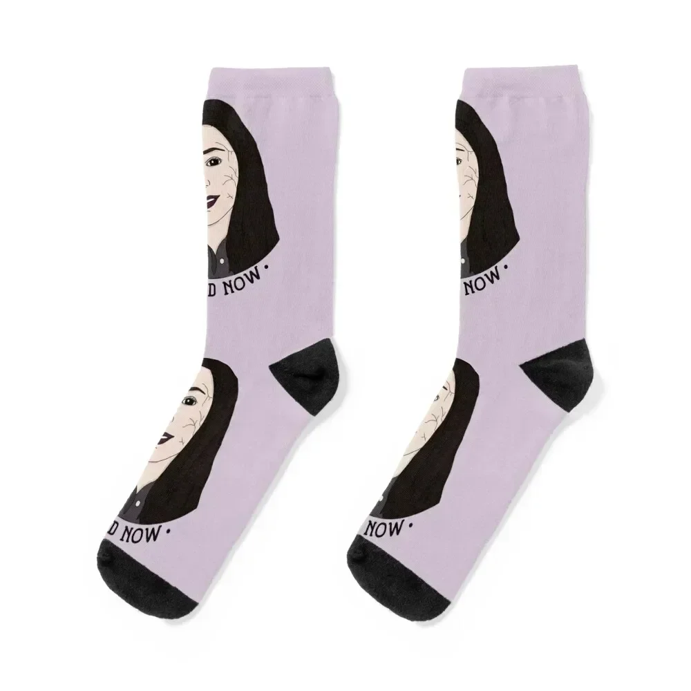 Dark Willow Bored Now BTVS Socks funny sock snow Woman Socks Men's