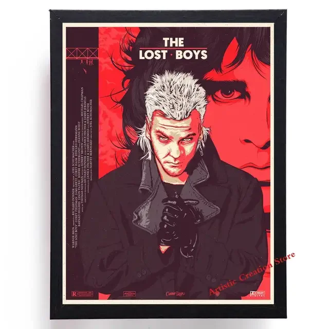 Lost Boys Posters 1987 Klassieke Film Kunst Canvas Schilderij HD Print Afbeelding voor Slaapkamer Wanddecoratie Bar Koffie Bioscoop Huisdecoratie Cadeau