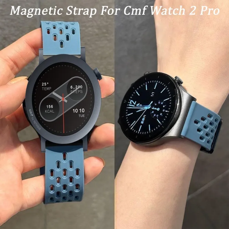 22Mm Silicone Magne…