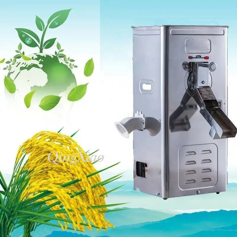 Agricultural Supplies Stainless Steel Automatic Rice Milling Machine For Peeling Grain Dehusking And Rice Polishing Home Use view 3