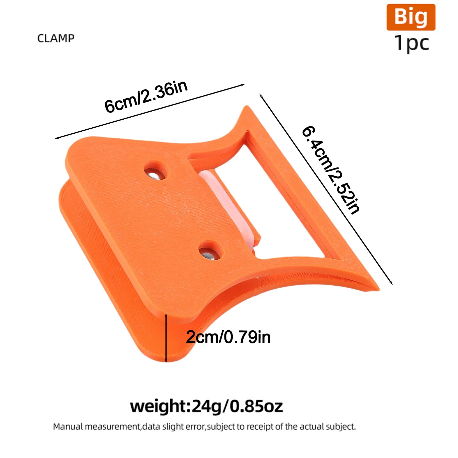 

4.4*4*1.5cm 1.7*1.6*0.6inch Feather Clip Lightweight Feather Tool Lightweight Construction Optional Feather Clip