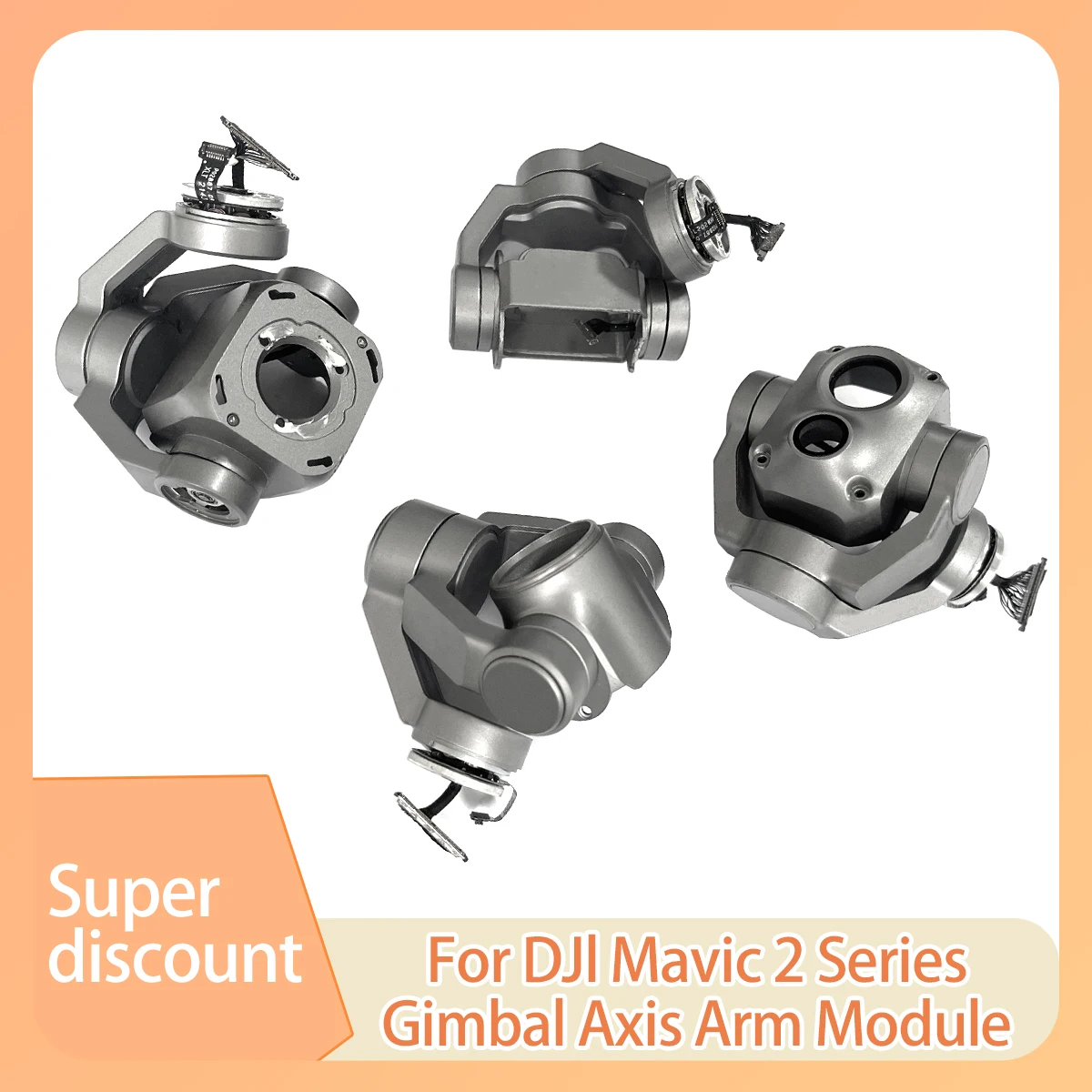 Original Mavic2 Pro Zoom advanced dual Yaw universal motor PTZ axis arm gimbal assembly suitable for DJI Mavic2 series drone