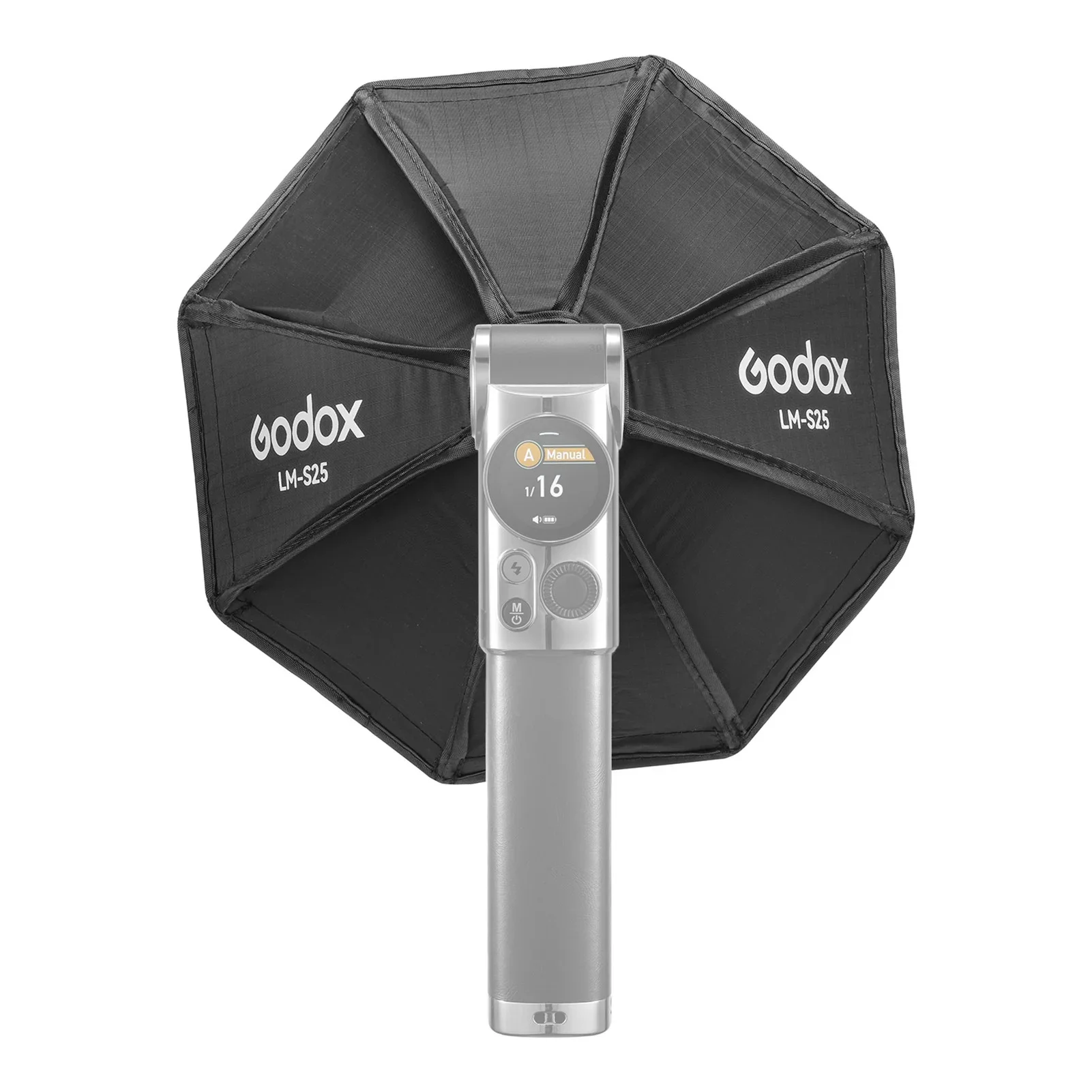 Godox LM-S25 Мини-восьмиугольный диффузор софтбокса, совместимый со вспышкой для камеры Godox Lux Master Retro