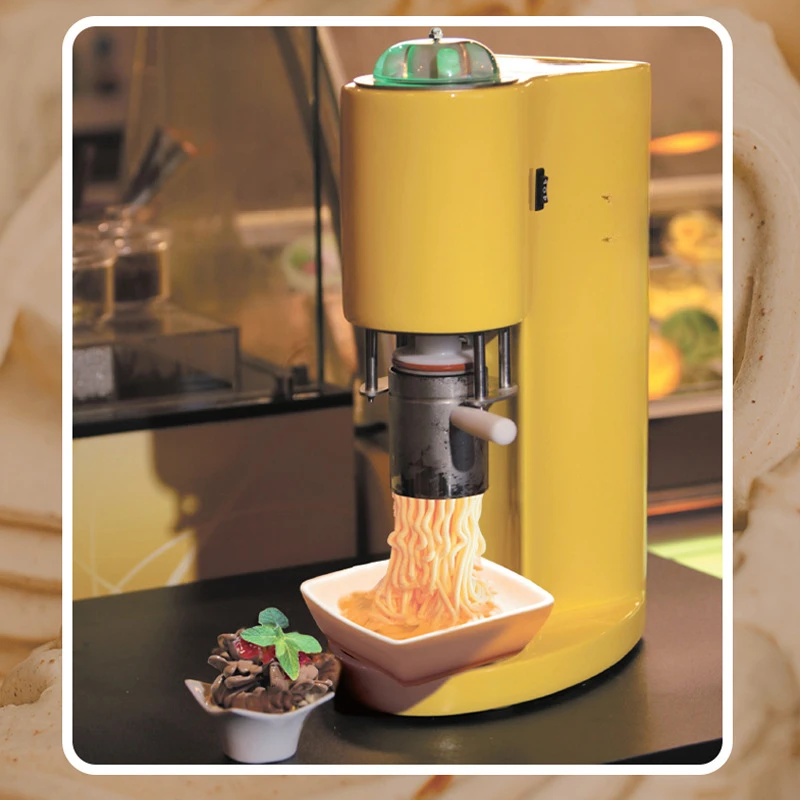 Spaghetti Ice Cream Pasta Machine, with 4 different molds