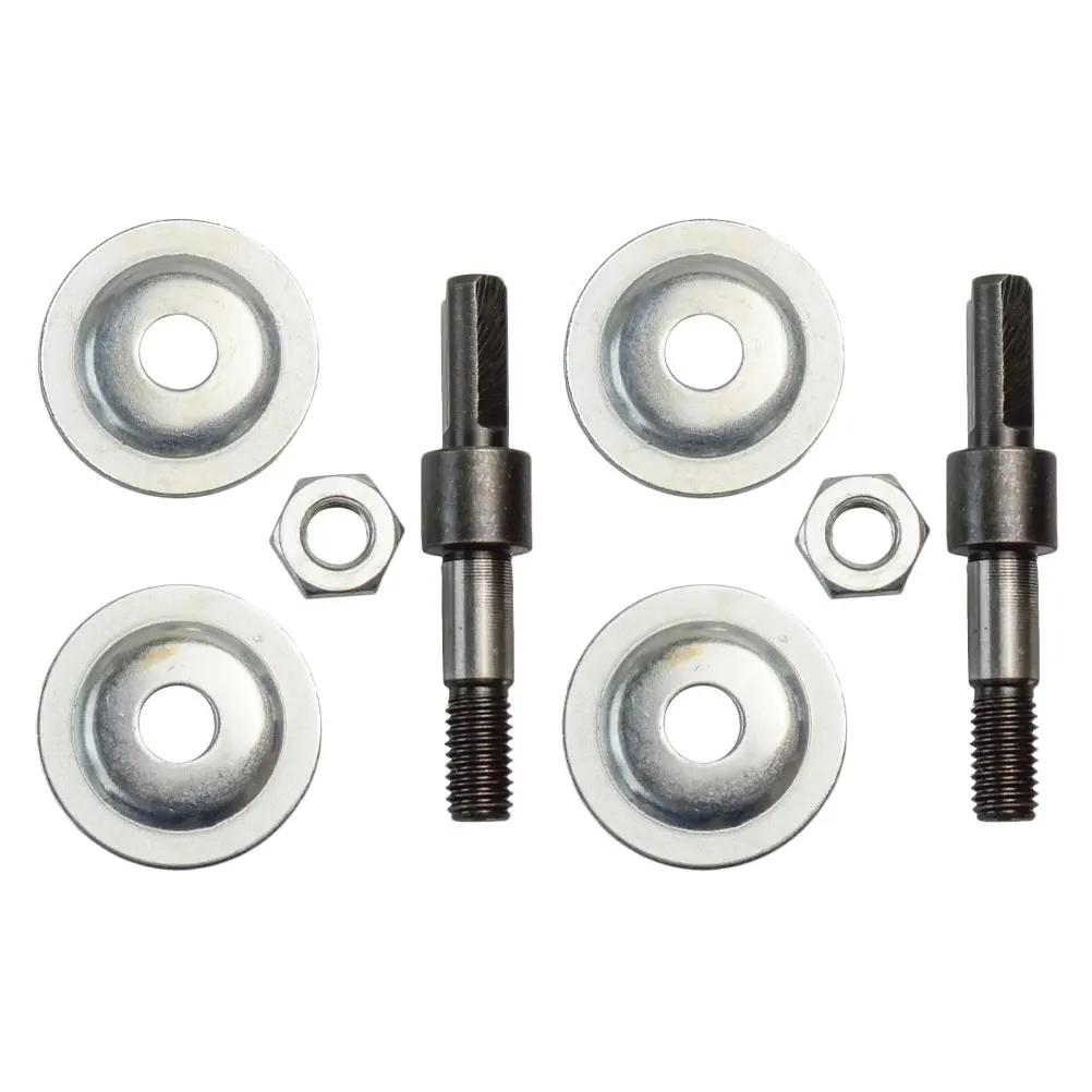 

2 Sets Electric Drill Conversion Grinding Wheel Joint High Speed Steel Rotary Tool Accessories Metal Polishing Selector Bars