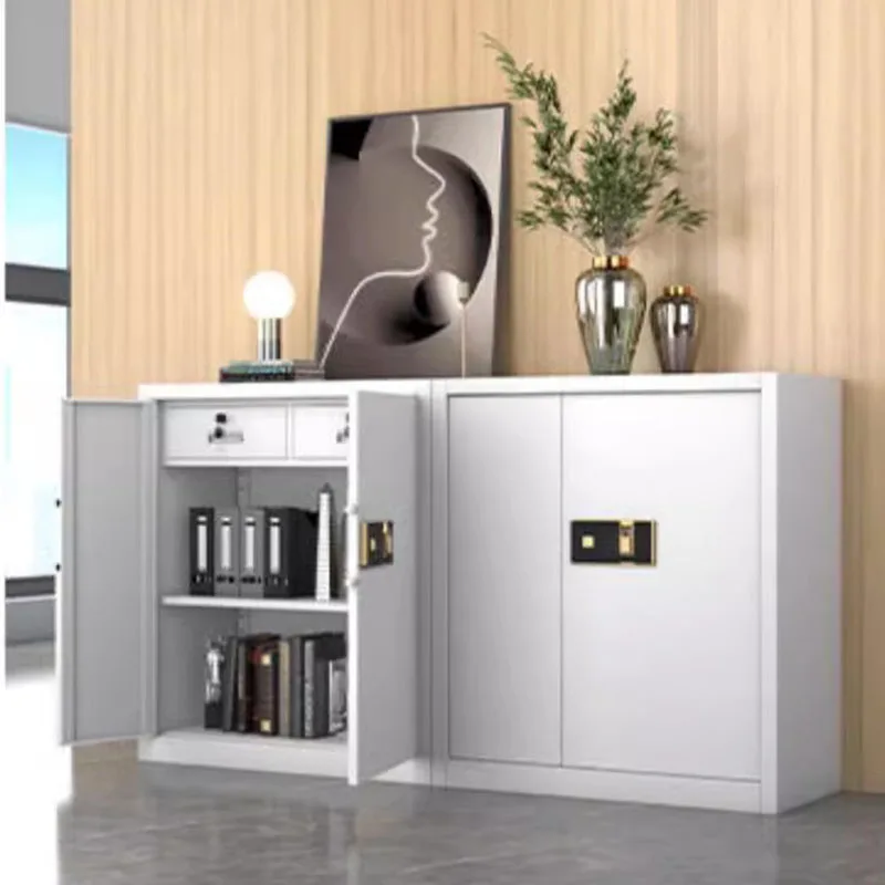 Shelves Metal Filing Cabinet Designer Rangement Vertical Tall Display Office Cupboards Stash Doors Armoires De Salon Furniture