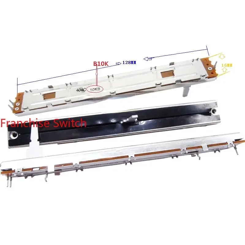 

Direct Sliding Pusher Single 12.8cm 100 Stroke Potentiometer B10k