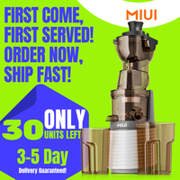 MIUI Slow Juicer New FilterFree Electric Cold Presses with Stainless Steel strainer (FFS6),Rated power 250W, Modle-Professional