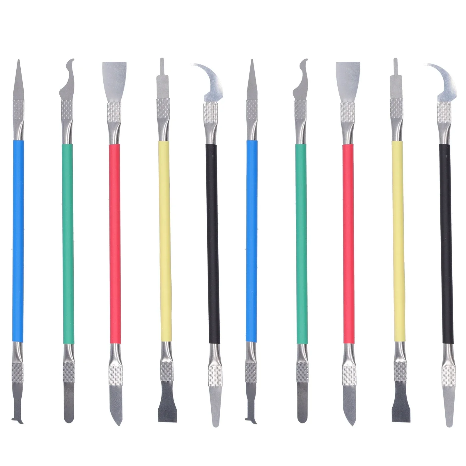 

2Set 5 in 1 IC Chip Repair Thin Blade CPU NAND Remover BGA Maintenance Knife Glue Remover5Pcs CPU Glue Remover