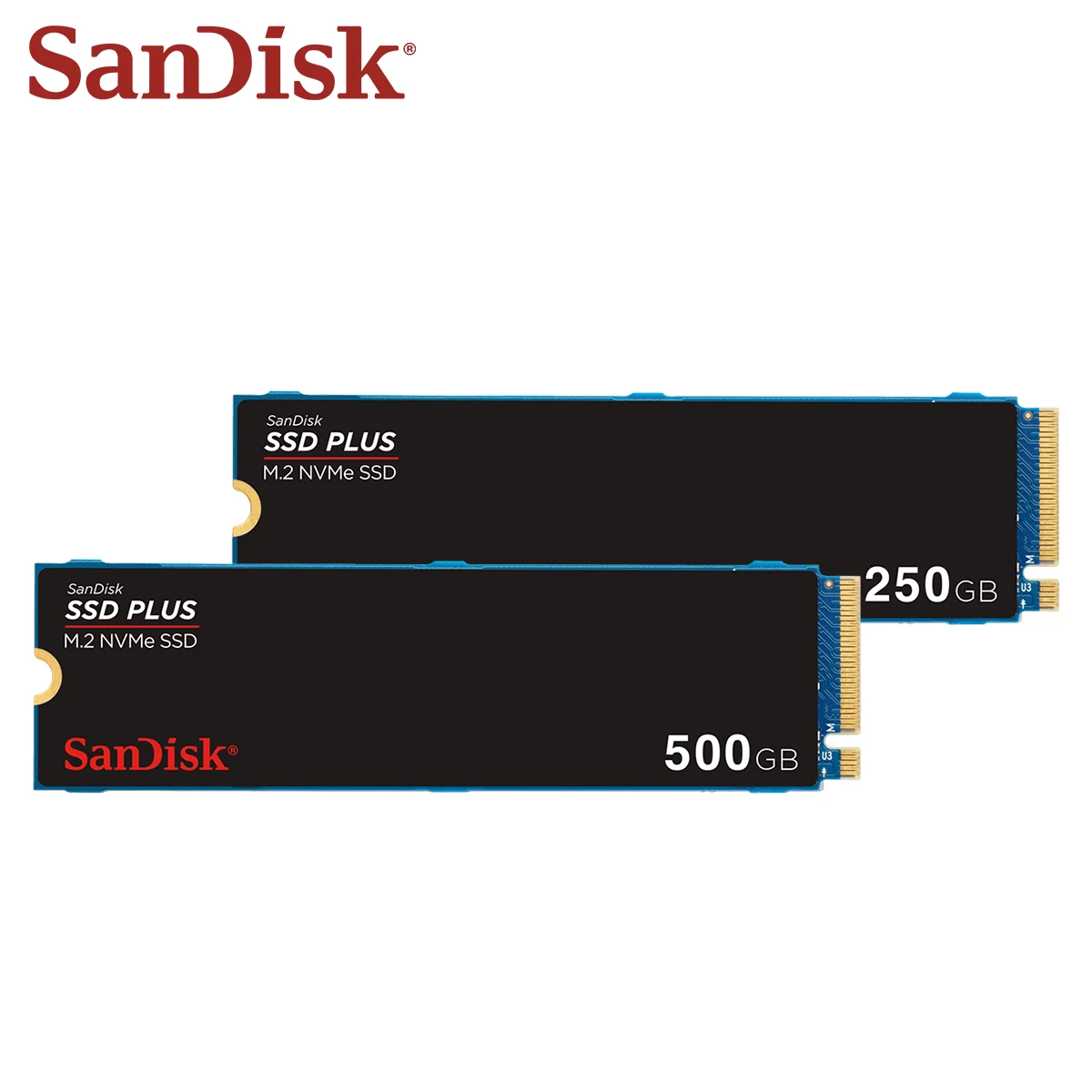 sandisk-ssd-plus-m2-2280ソリッドステートドライブ250gb-500gb-1テラバイト2テラバイトフラッシュメモリ速度3200-mbpsデスクトップノートブック用
