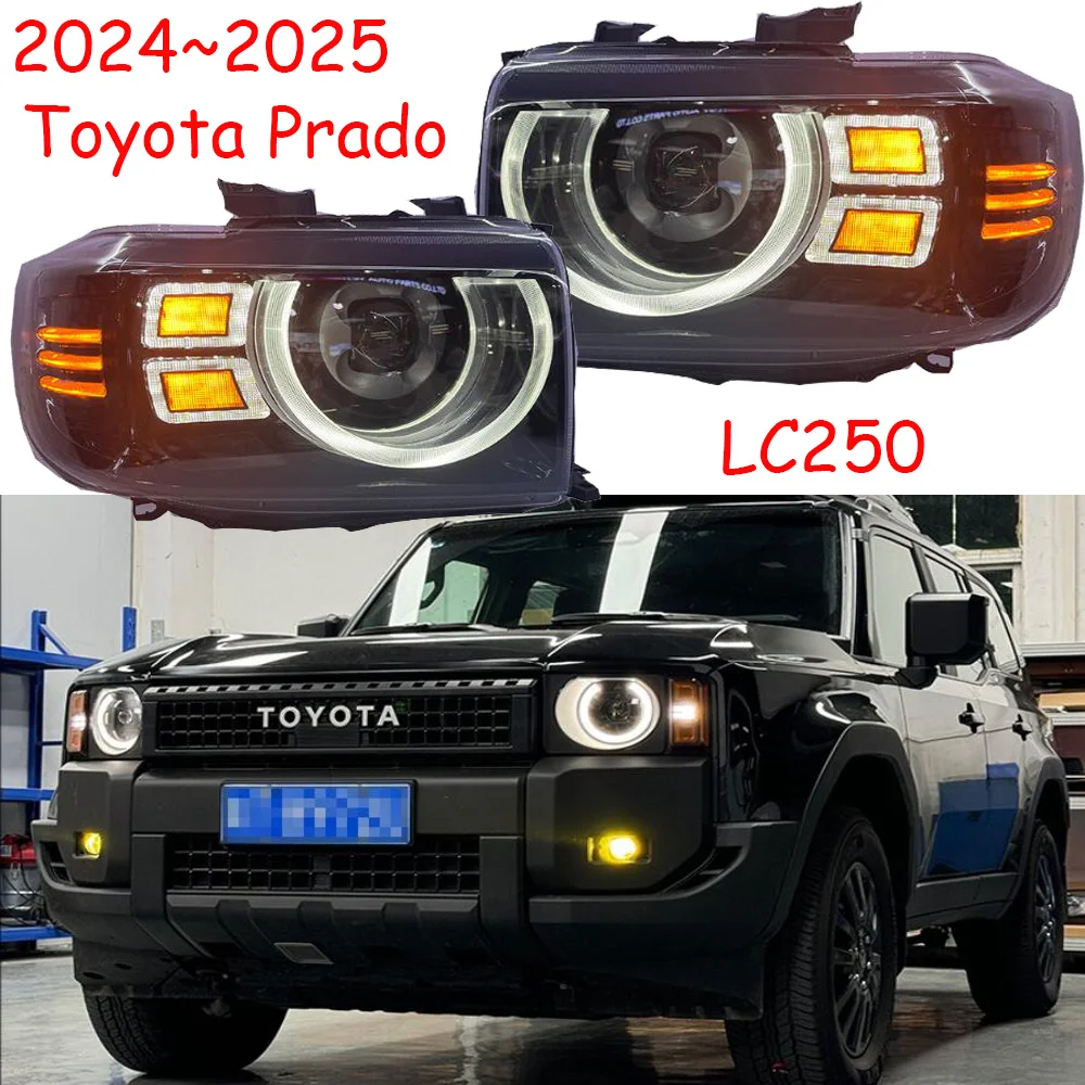 

Фара-бампер для Toyota Prado LC250, 2024-2025 г., светодиодная, аксессуар для автомобиля, противотуманная фара