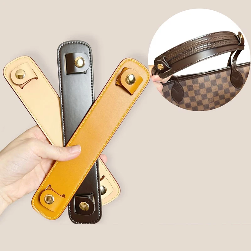 Bag Strap Decompression Shoulder Pads Handle Fixing Clip Bag Accessories Wide Leather Bag Strap Shoulder Rest Shoulder Handle