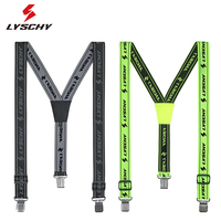 Motorcycle Riding Heavy Duty Braces Pants Suspenders Elastic Adjustable Y Back Suspender Straps For Motorcycle Racing Pants