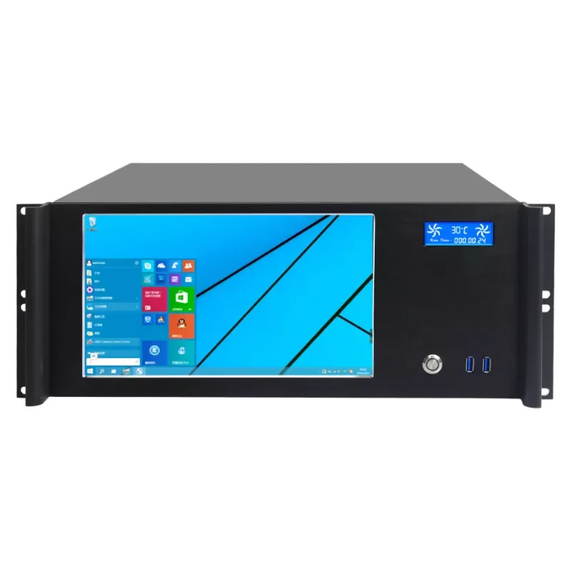 Factory OEM 19 inch Industrial LCD Screen Monitor 11.6 inches Display 4u Rackmount Server Chassis