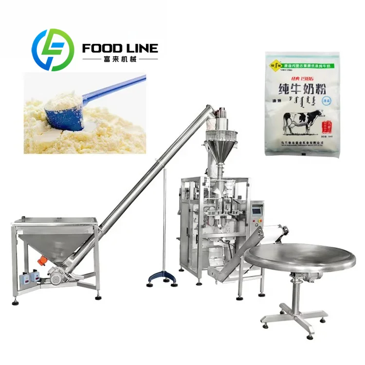 Closed Cycle Powder Packaging Production Line Isolated Operation Zone Avoids Cross Contamination Between Different Powder Raw