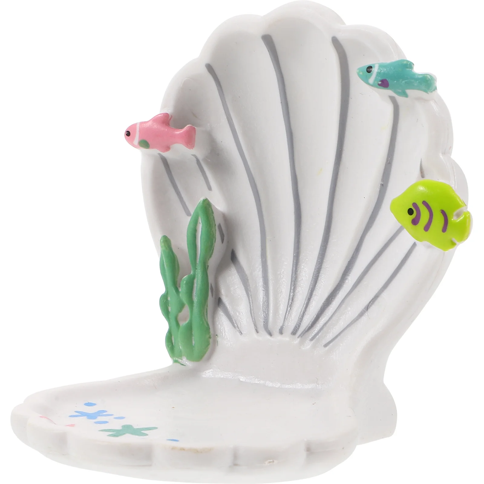 

Resin Shell Craft Aquarium Decoration Lifelike Fish Tank Ornament For Turtle Tank Artificial Shell Decor Pet Supplies