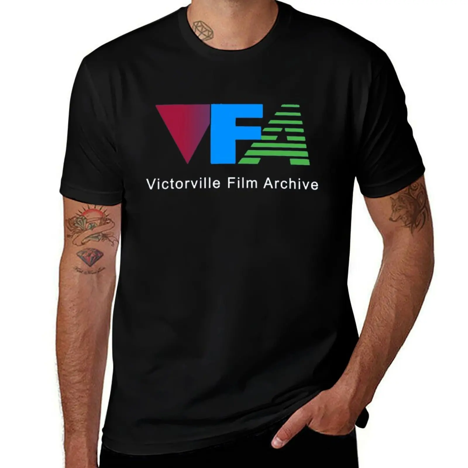 

victorville archive T-Shirt t shirt for man 100 percent cotton t shirt men 100% cotton luxury brand T-Shirt