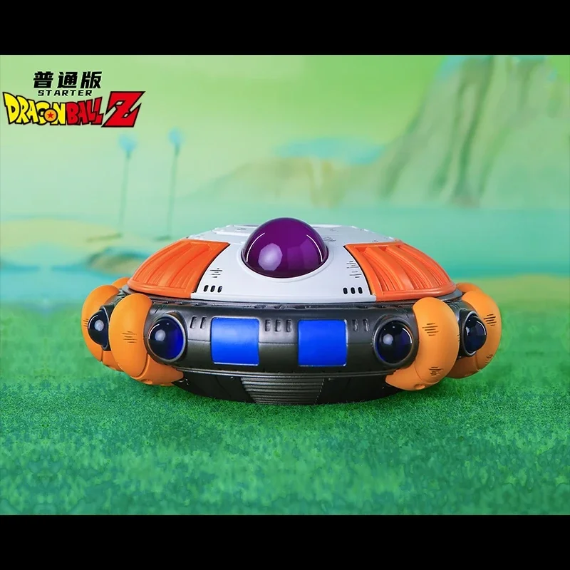 New Dragon Ball Anime Peripheral Flisa Spaceship With Lid Creative Ashtray Model Toy Anime Figure Display Boys Creative Gifts