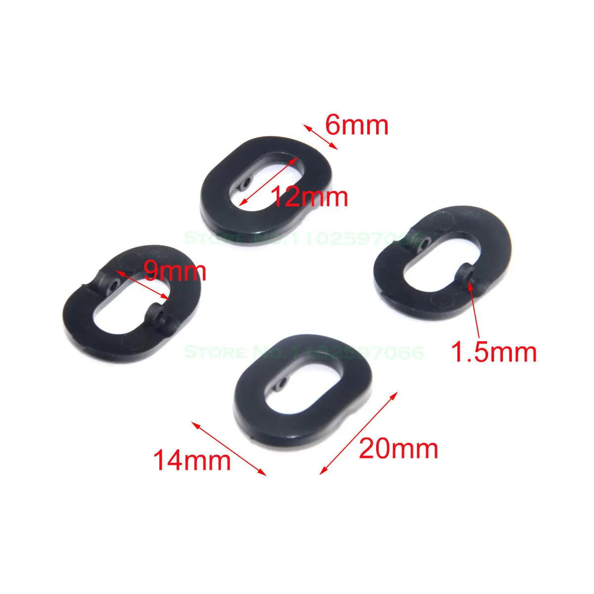 4Pcs RC Body Mount Spacer Post Plastic Scratch-proof Gasket for TAMIYA 1/10 RC Car Shell Holder