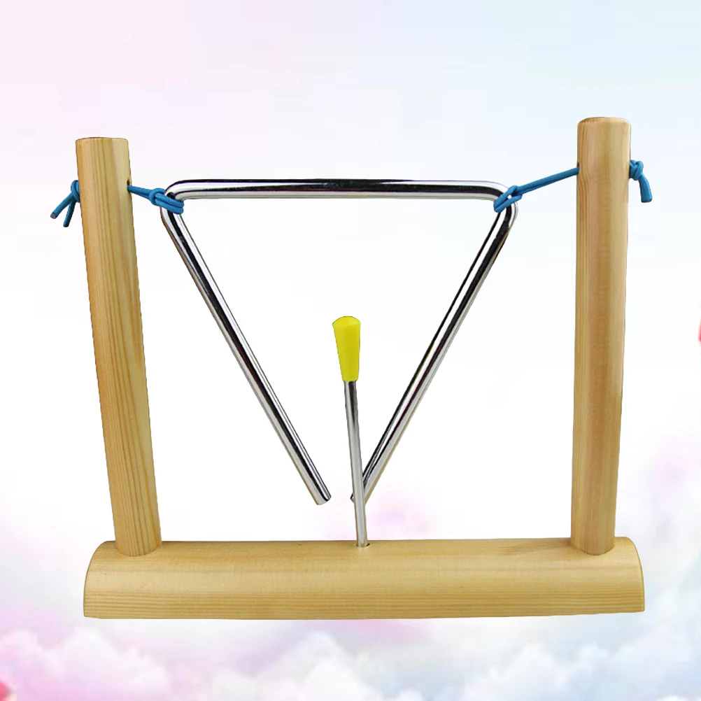 

Triangle Bell Instrument For Kids Early Education Music Teaching Tool Percussion Hand-Eye Coordination Auditory Development