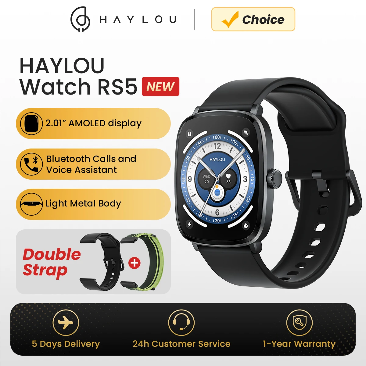 Smartwatch Haylou RS5