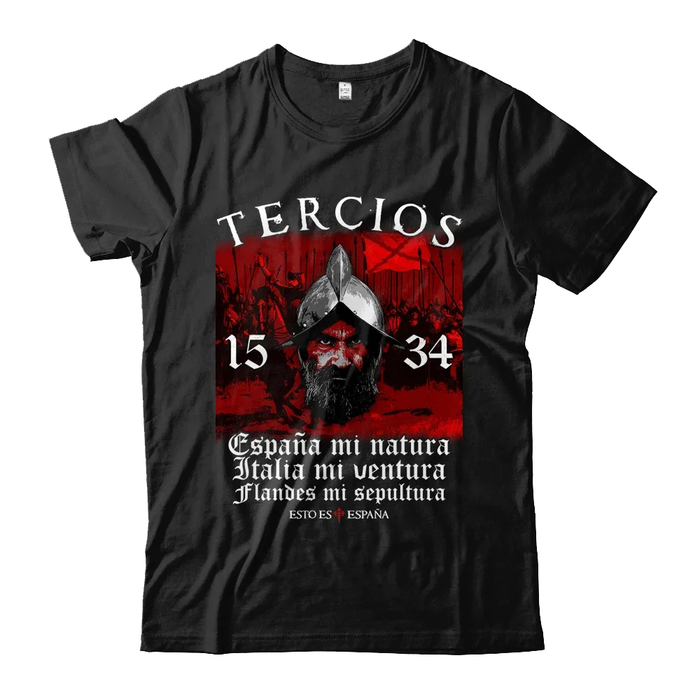 Spanish Thirds - Tercios Españoles Men T-Shirt Short Sleeve Casual 100% Cotton Shirts Size S-3XL