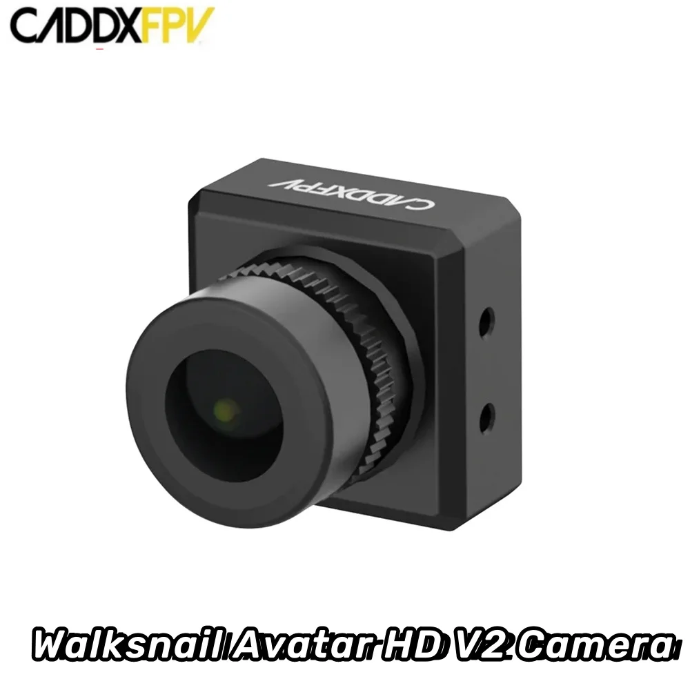 

Caddx Walksnail Avatar HD V2 камера 1080P FOV 160 ° 2,1 мм объектив F/2,0 Большая диафрагма поддержка Gyroflow для дрона RC FPV