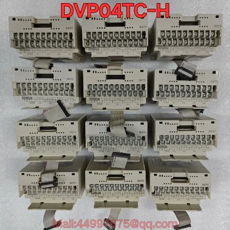 

Second-hand DVP04TC-H DVP04TC-H2 PLC module functional test is normal