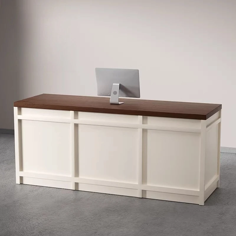 Coffee Office Reception Desks Desk Table Display Work Desk Reception Desks Promotion Commericial Schreibtisch Office Furniture