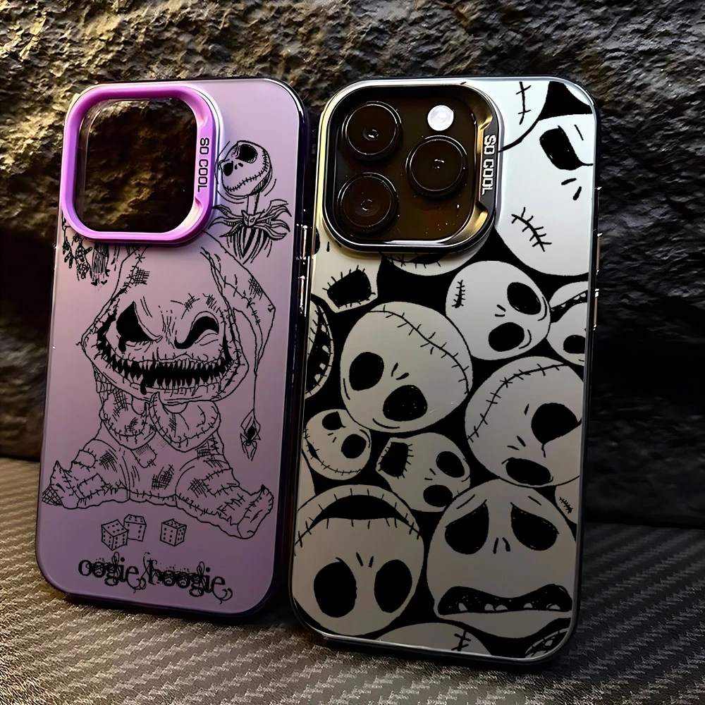 Jack Skellington Disneys Phone Case for Oppo A3x A60 A79 A98 A1 A78 A58 A38 A18 A57 A76 A36 A17 A94 A74 A55 4G 5G Matte Back