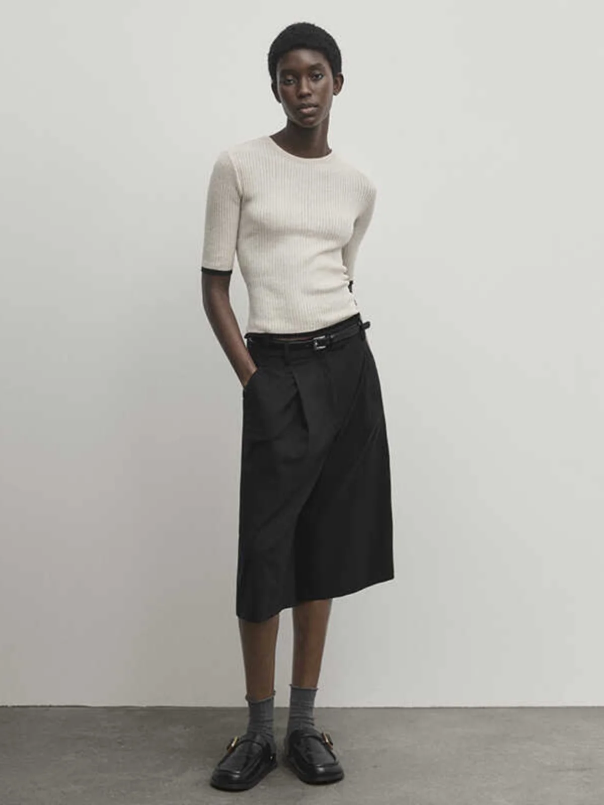 

MD женский трикотаж круглый Ne ort Sve футболка повседневная Ele Simple Sle Новое поступление весна лето пяти четвертей све