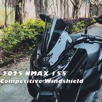 2025 Nmax 155 Windshield Motorcycle Racing Windshield For YAMAHA NMAX 155 2025 Modified Accessories 39cm Racing Windshield