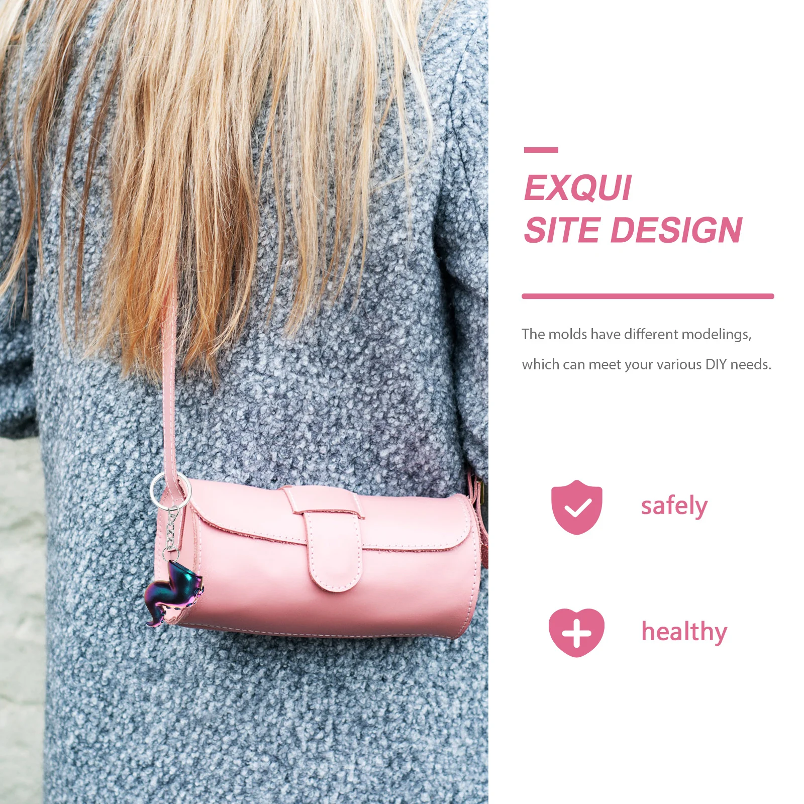 

1Set Octopus Silicone Mold DIY Craft Keychain Ornament Making Crystal Epoxy Manual Mold for Handmade Accessories