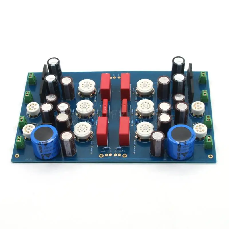 Assembled JP200 HiFi Stereo Home Audio12AX7 Tube Preamplifier Board Based On JADIS